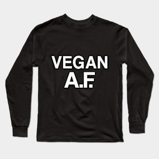 Vegan A.F. Long Sleeve T-Shirt